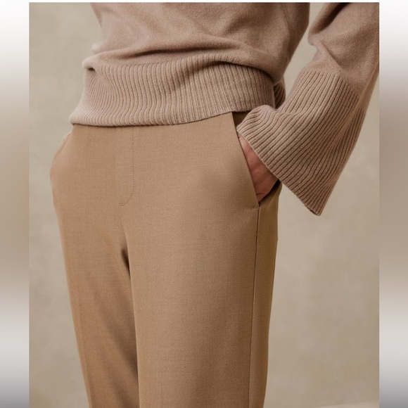 Banana Republic Pull on Tapered Pants - Picture 2 of 9